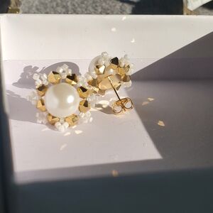 Handmade beaded earrings